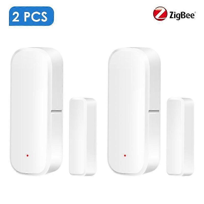 Tuya Smart WiFi / Zigbee Door Sensor Window Door Magnetic Alarm Detector Independent Magnetic Sensor