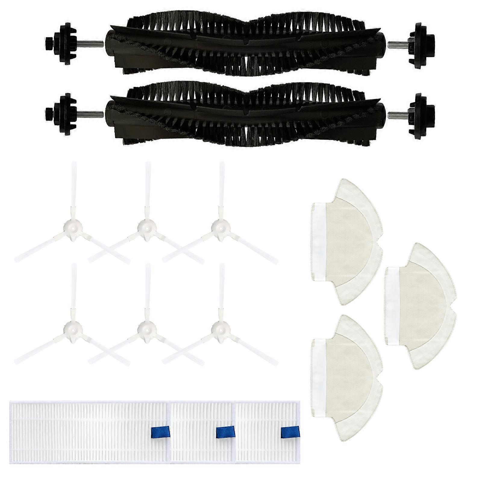 Sweeper Main Brush Mop Cloth Filter for Tefal Rowenta X-plorer Serie 75 RG7687  Replacement Part Sweeper Accessories