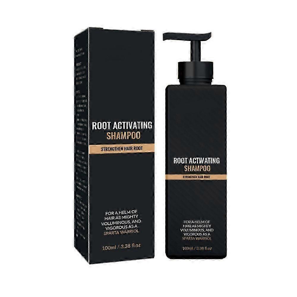 3PCS Spartan Shampoo, Spartan Root Activator Shampoo, Mane Root Activator Shampoo