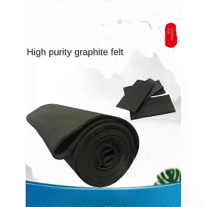 Shibingsheng Sheet Thin Soft Graphite Carbon Felt for Energy Storage Battery Electrode 2-14mm 200x300mm/200x200mm