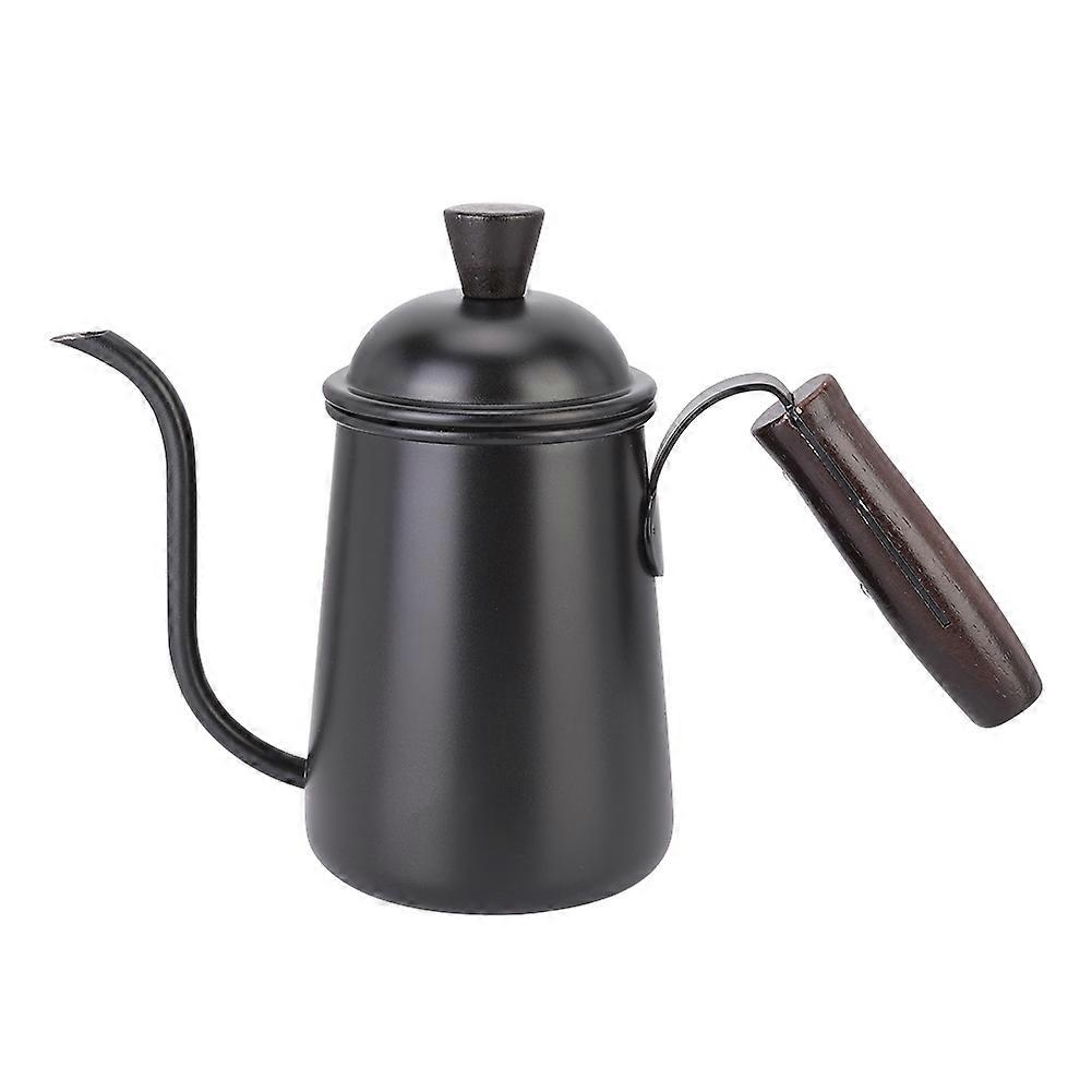 304 Stainless Steel Coffee Pot Drip Kettle Hand Coffee Maker 650ml with Comfortable Handle for Home Brewing