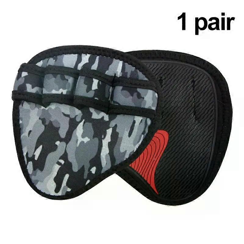 Hand Palm Protector Gym Fitness Gloves Half Finger Lifting Palm Dumbbell Grips Pads Weightlifting Training Glove Gym Workout
