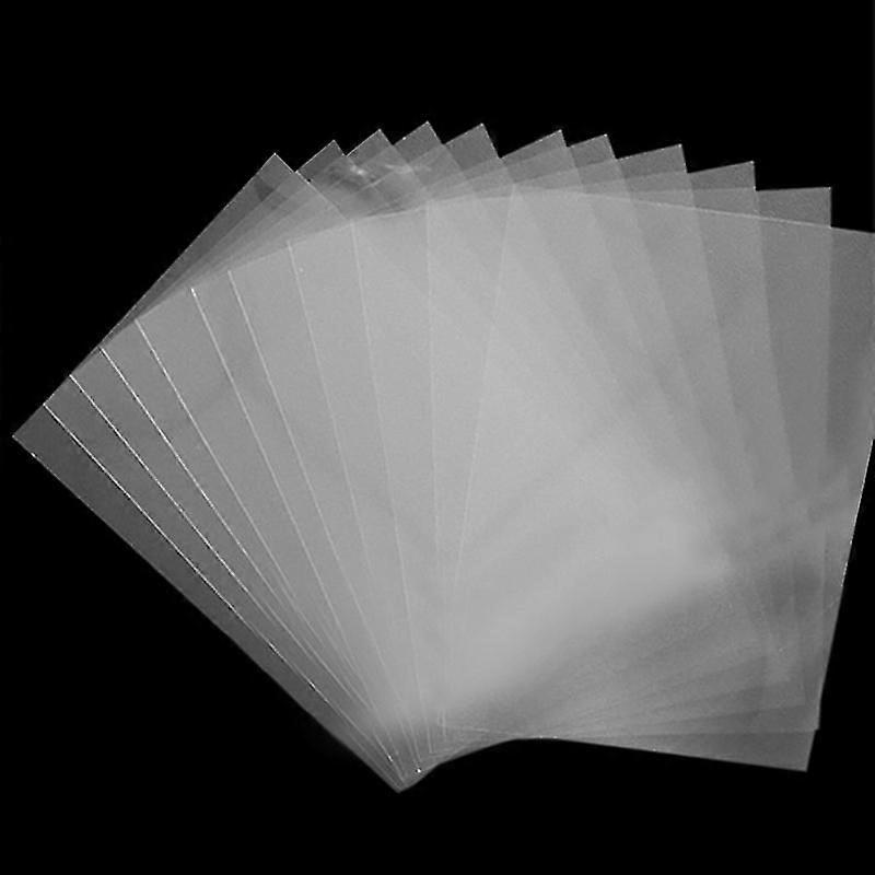 25pcs/pack A4 διαφανής εκτύπωση οθόνης Inkjet εκτύπωση φιλμ Diy υλικά