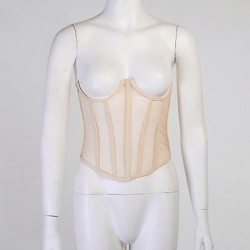 Kvinde gemt taljevest 4 farve Chosoe sort hvid rød abrikos velegnet til kvinder afslappet dagligliv