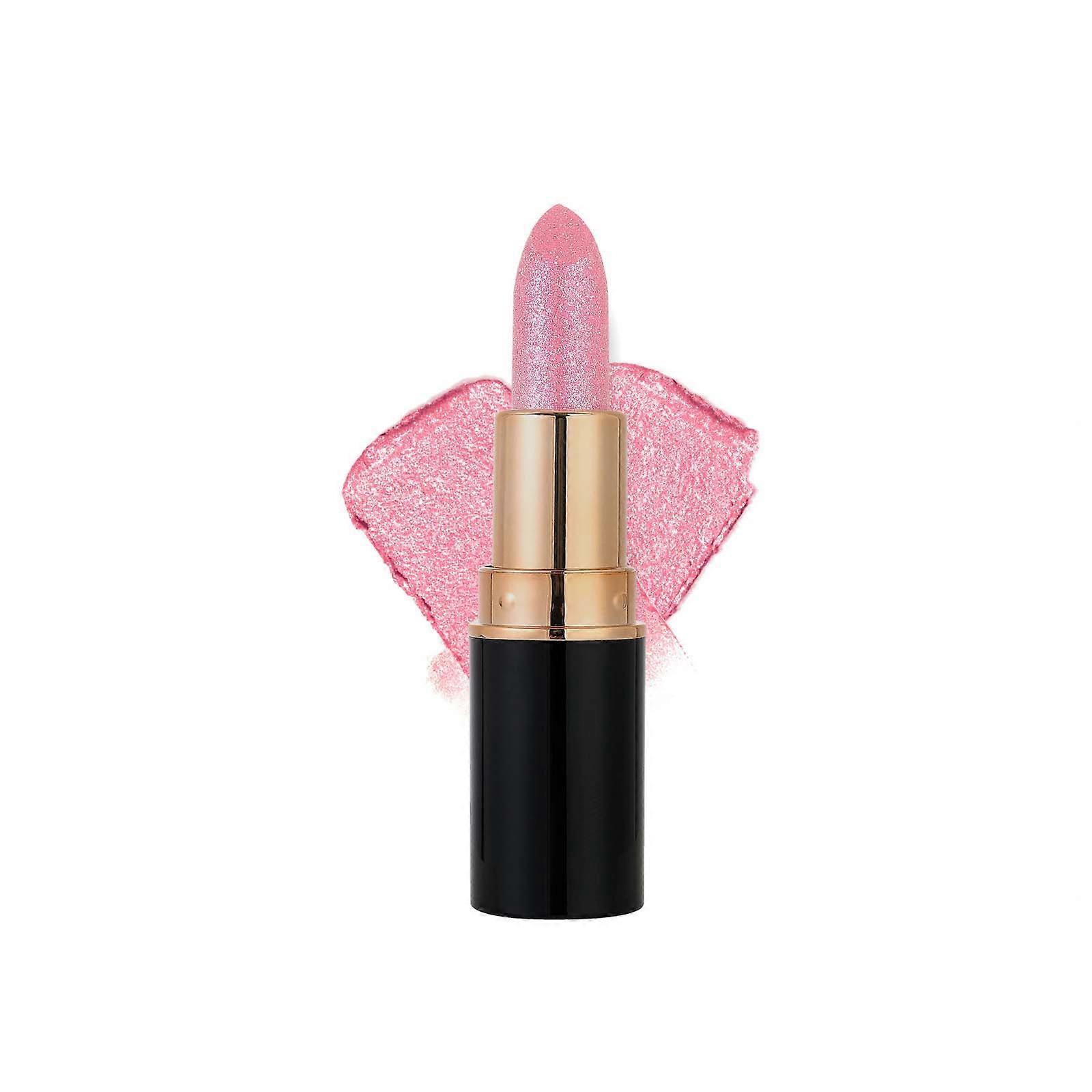 Pearlescent Lipstick In Stock With 8 Colors Moisturizing And Embossed Silk Screen Fine Shimmering Lip Gloss Lipstick 3.6g