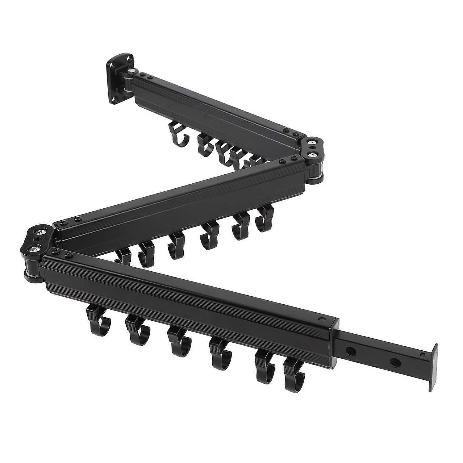 Wall Mounted Clothes Drying Rack Multifunctional Foldable Laundry Hanger Dryer Rack for Home