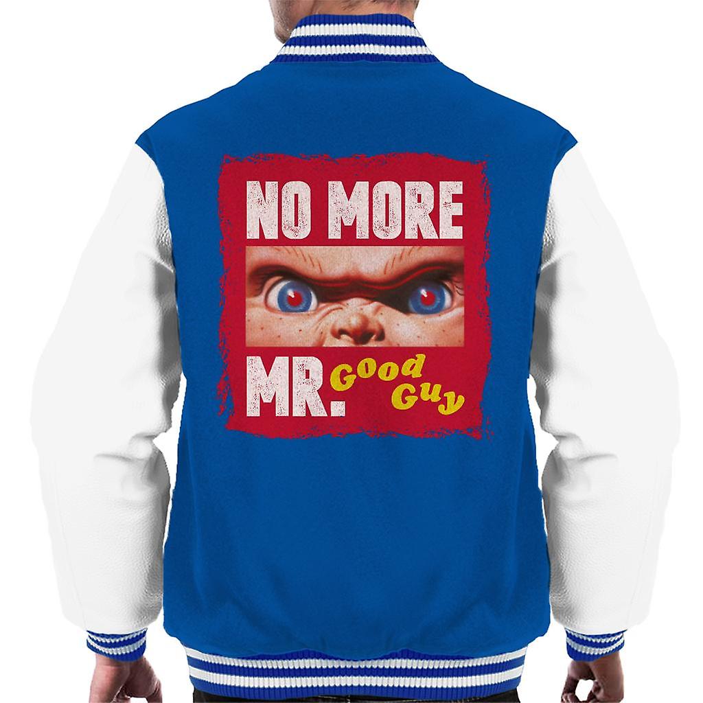 Chucky No More Mr Good Guy Men's Varsity Jacket