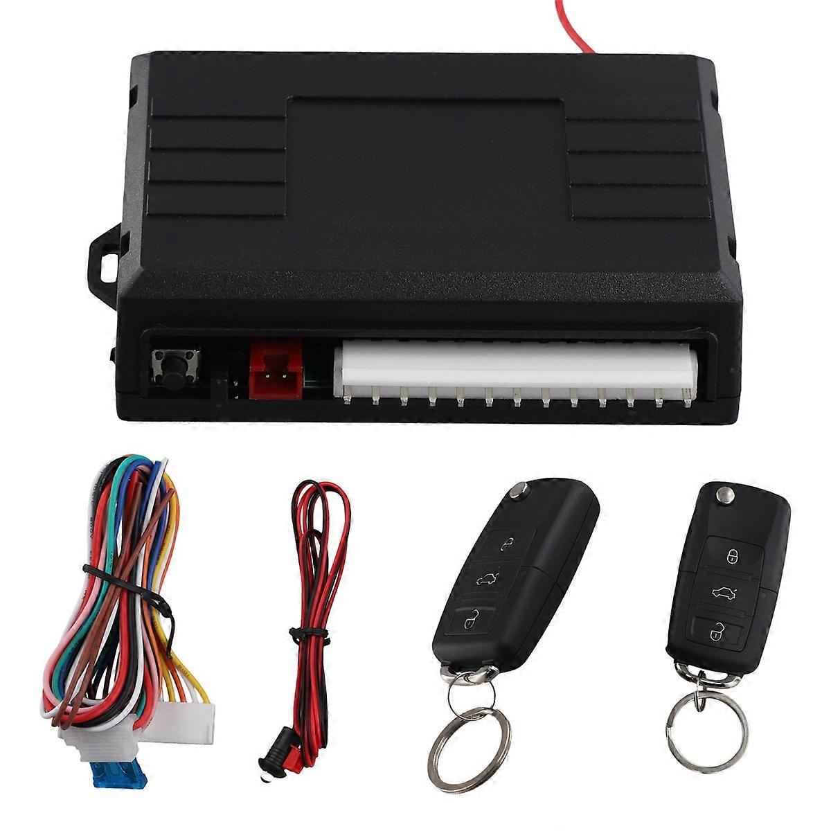 Car Door Lock Keyless Entry System Remote Central Locking Kit