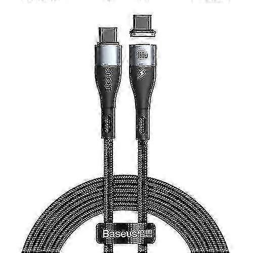 Baseus Catxc-q01 sinkmagnetisk serie 100w PD USB-C / Type-C til USB-C / Type-C hurtigladedatakabel