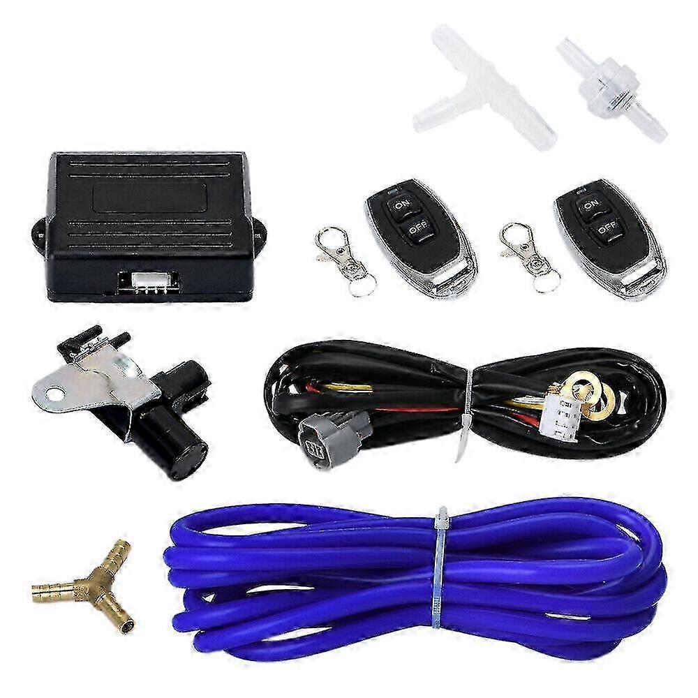 Auto Wireless Remote Vakuum Auspuff Absperrventil Vakuum Auspuff Ventil Controller Set Geeignet für - - Edition