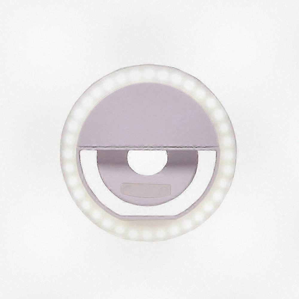 Rechargeable Portable Selfie Ring Light with 36 LEDs for iPhone/Android Smartphones