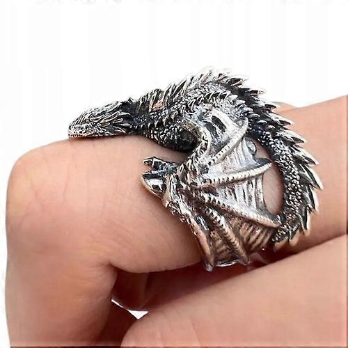 Ring Zegelring Draak Troon Draak Universeel