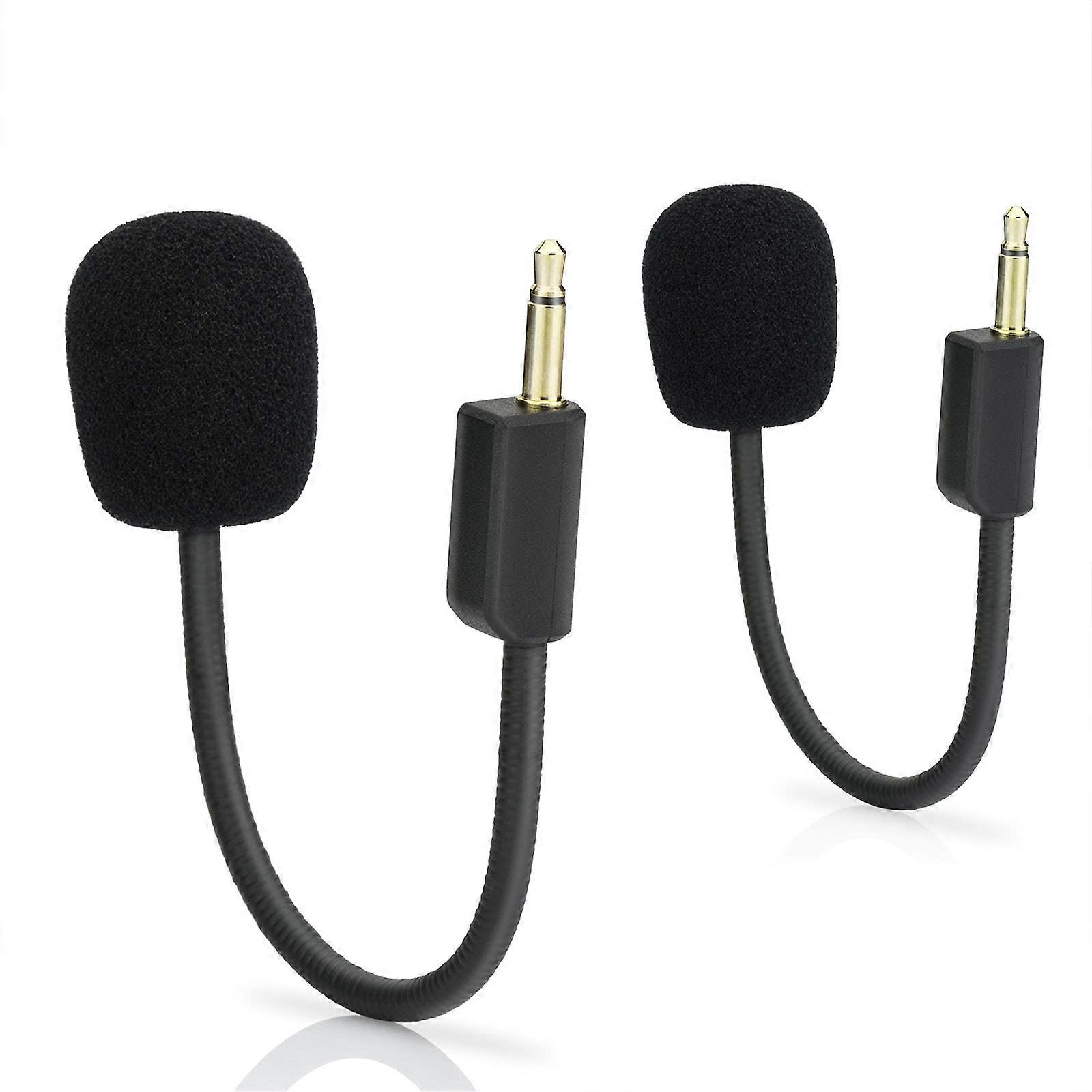 2-Pack Replacement Microphone for V2 Gaming Headset Compatible with PC, Xbox, PS4, PS5 - High-Quality Audio