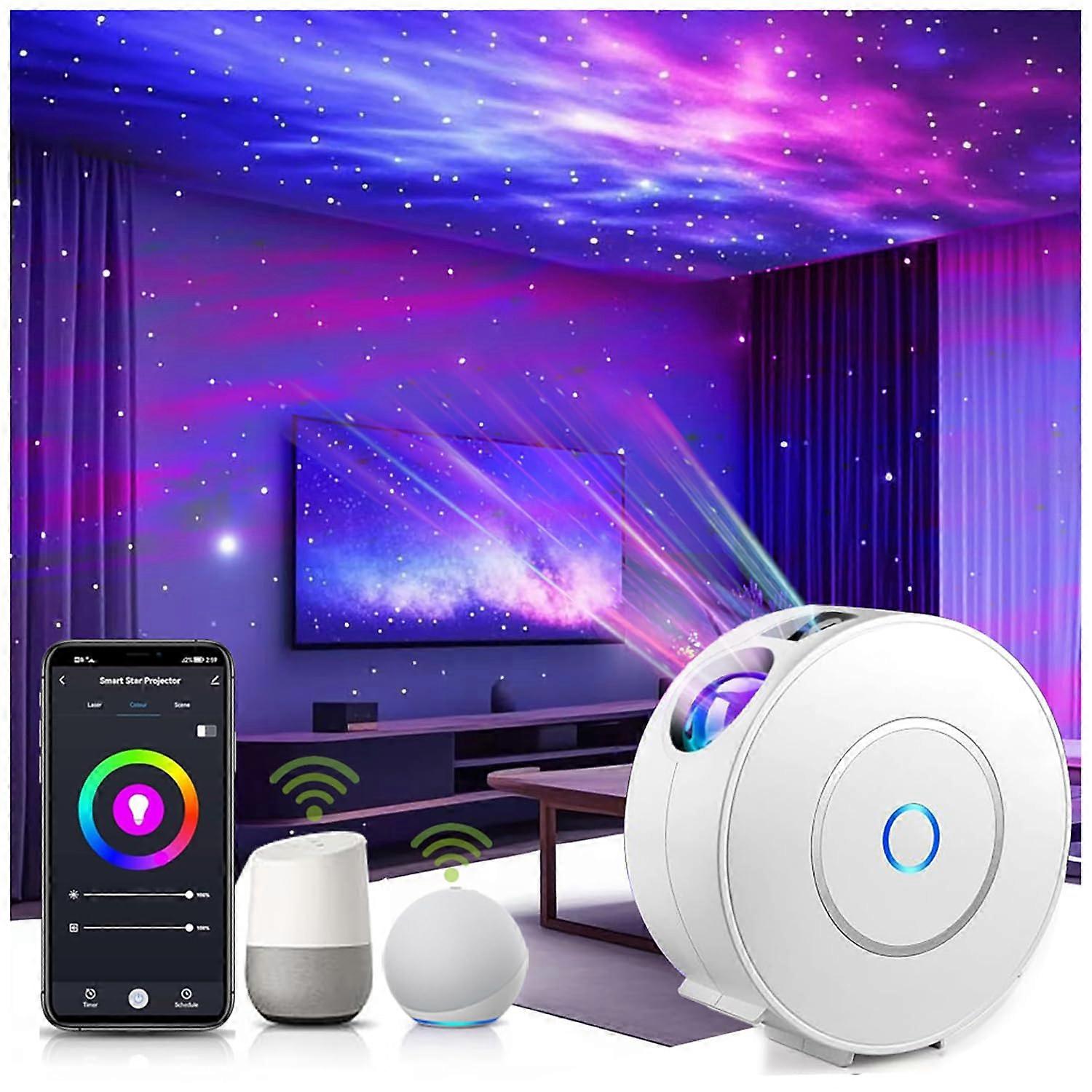 Smart star projector for bedroom decoration