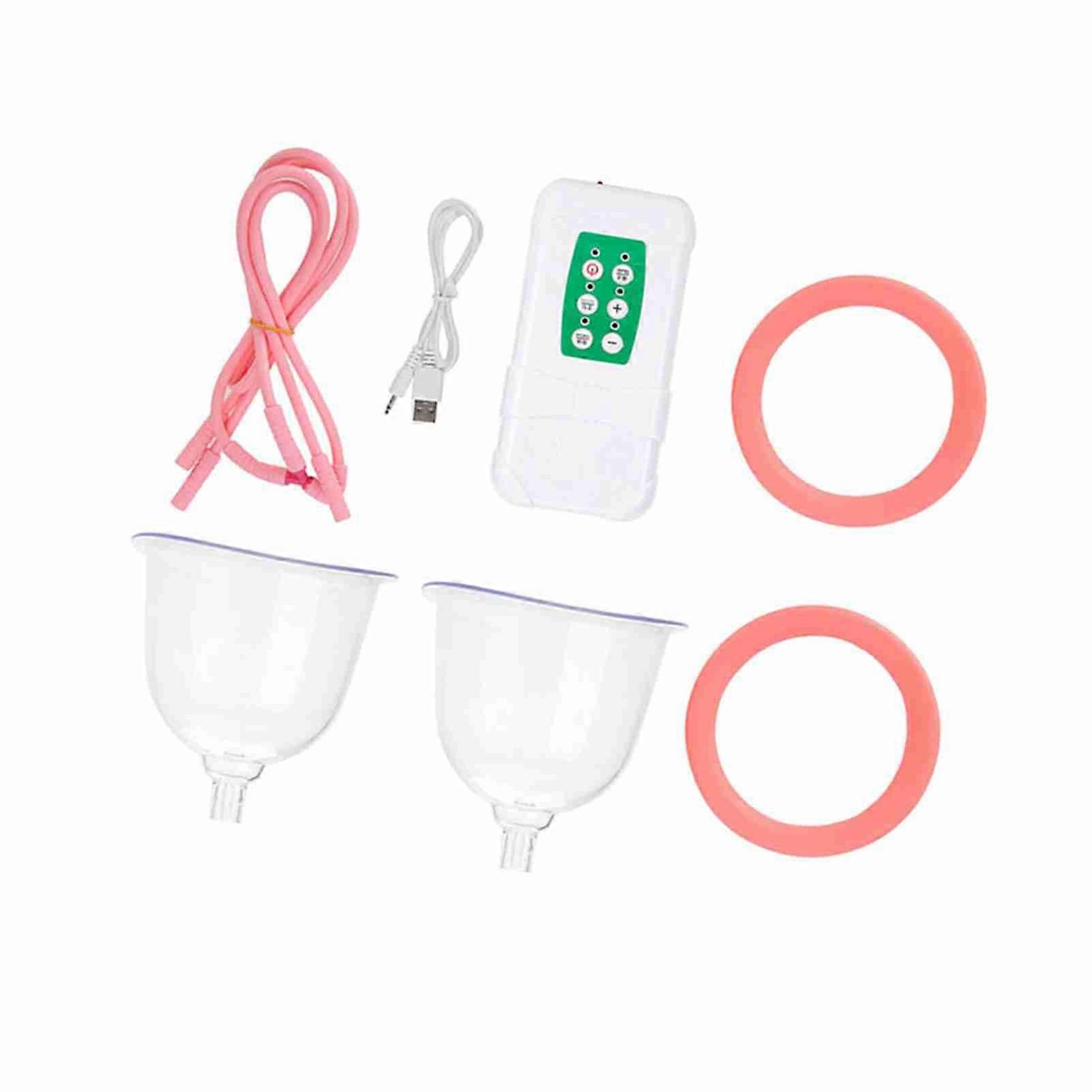 Electric Vacuum Breast Enlargement Machine CD Cup USB Charging