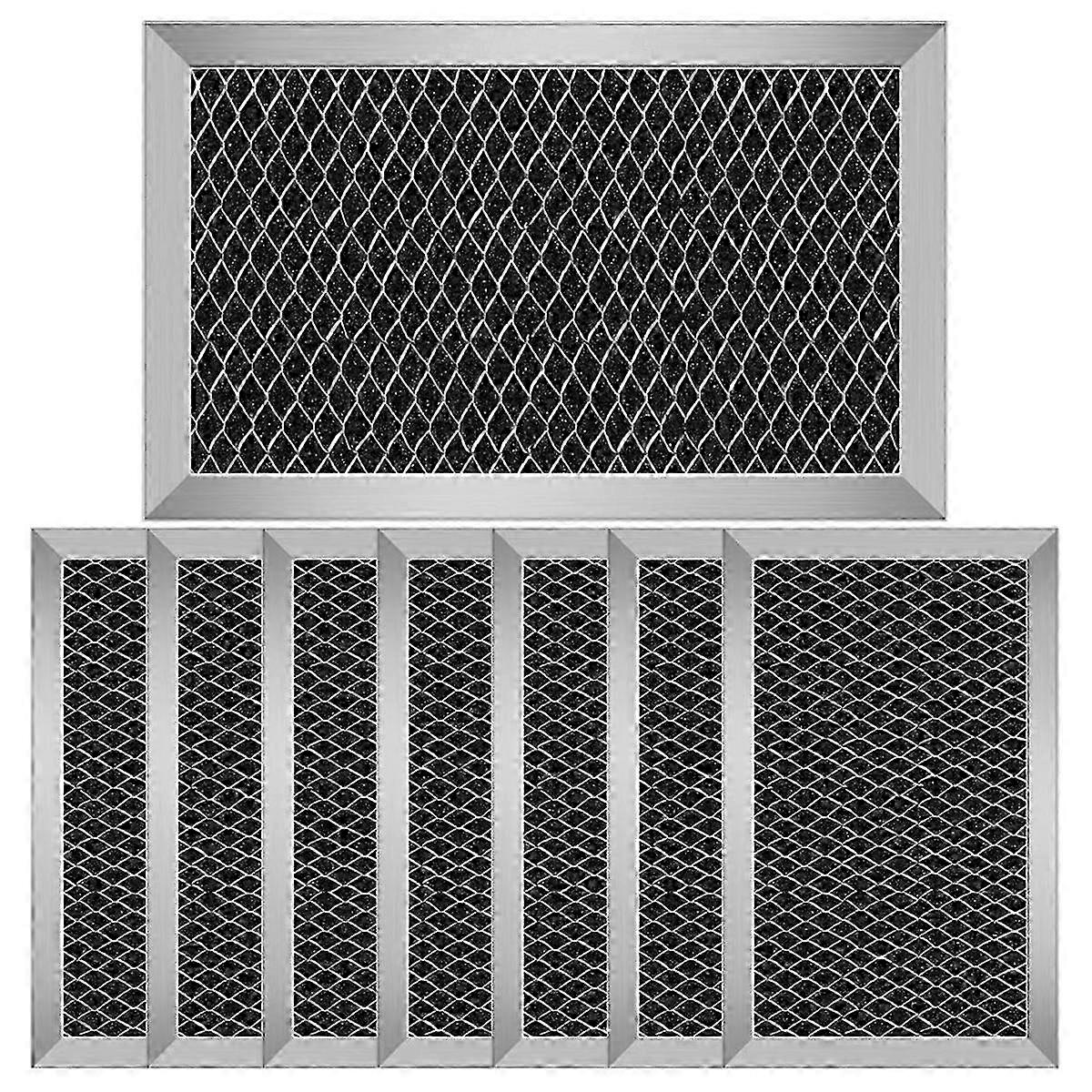 8PCS Microwave Charcoal Filter Replacement for JX81C WB02X10776 Microwave Filter for Kitchen Air Carbon Filter Edition