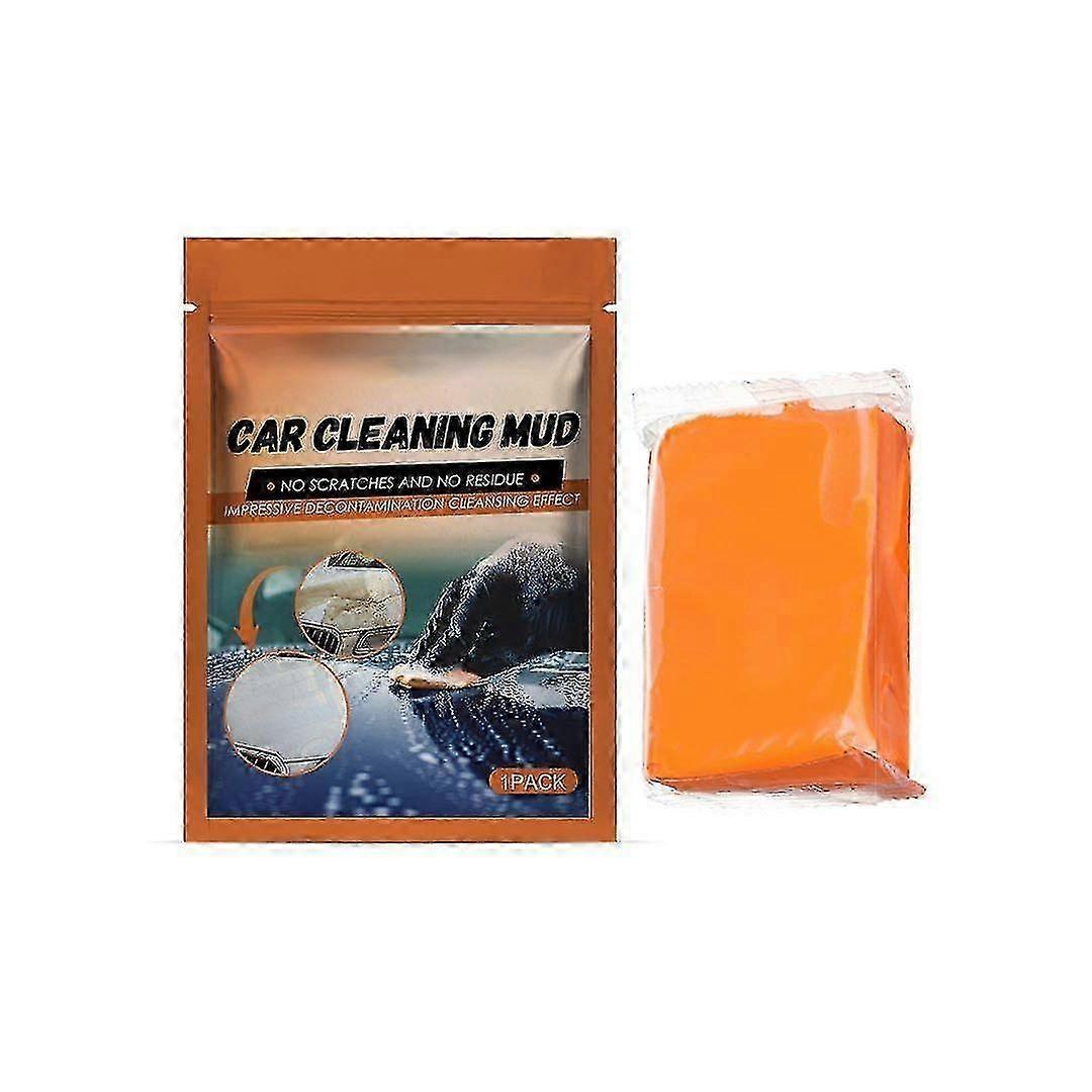 Barra de argila do carro 2pack 100g Premium Grade Clay Bar Cleaner com capacidade de lavagem e adsorção para limpar carros, Rv, ônibus e barcos