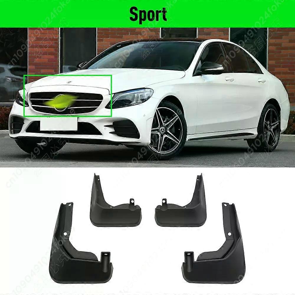 Apply For Mercedes Benz C-Class W205 2014 - 2022 2015 2016 2017 2018 2019 2020 2021 Fender Mudflaps Splash Guards Mudguards Mud Flaps