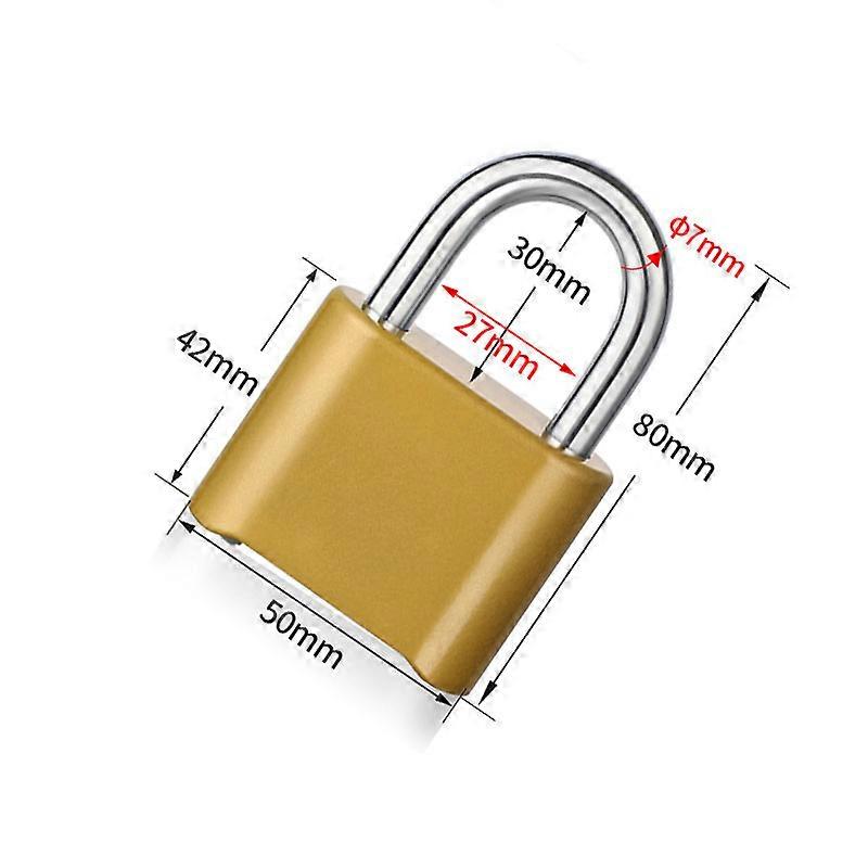 INF Secure belongings with the combination padlock