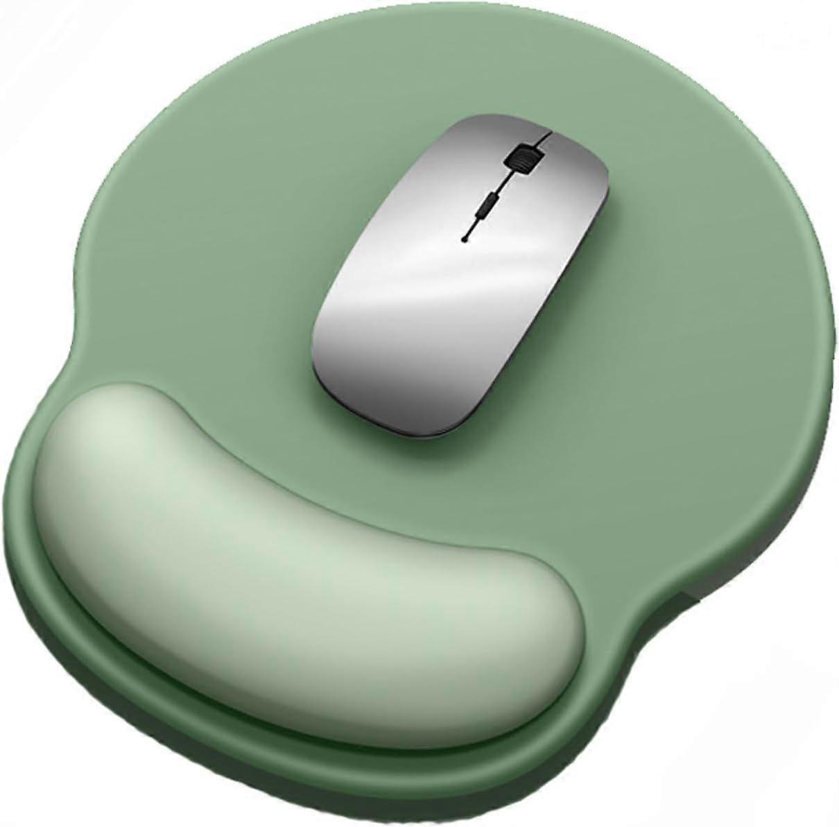 Mouse Mat, Mouse Pads with Wrist Support, Non-slip Rubber Base,Milk Silk Fabric with comfortable, Ergonomic
