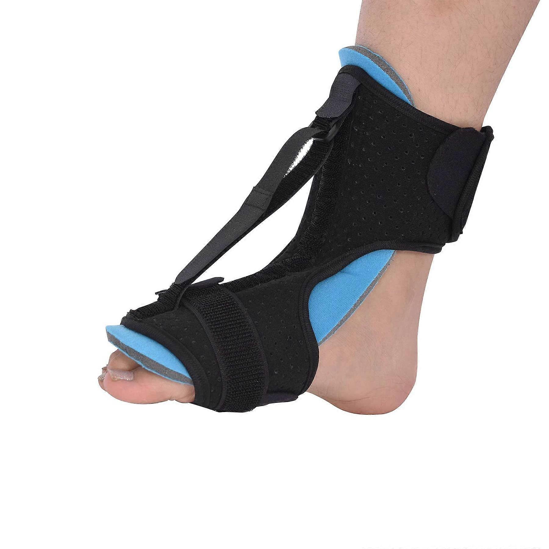 Foot Drop Orthosis Brace for Plantar Fasciitis, Adjustable Ankle Support for Stroke and Hemiplegia, Comfortable Splint