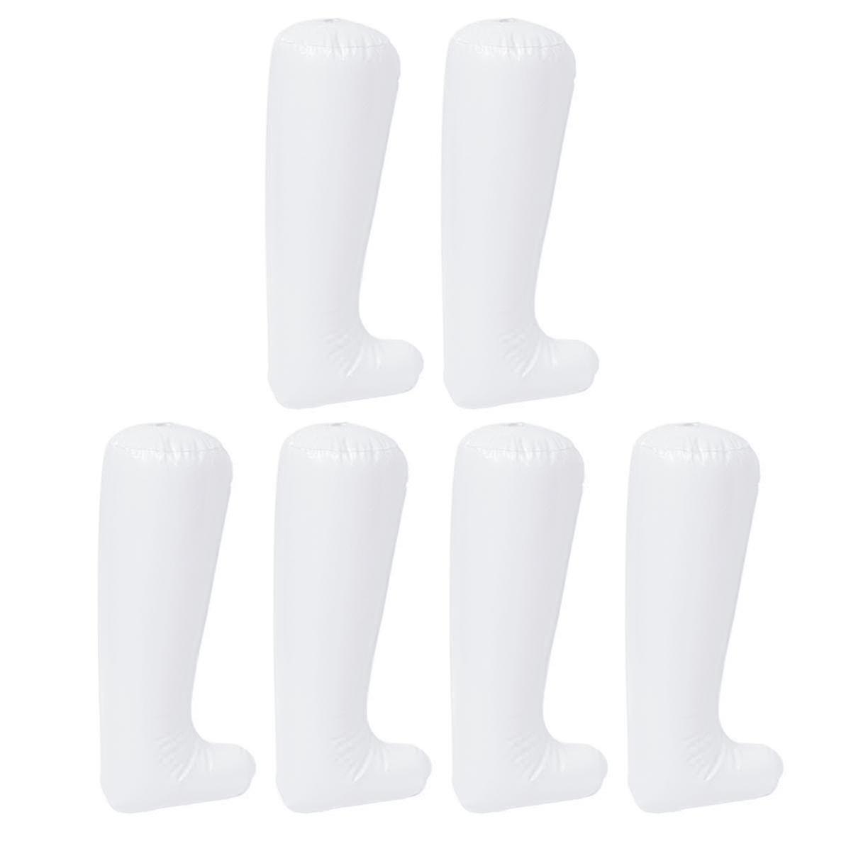 3 Pairs White Boots Inflatable Boot Trees Boots Support Inflatable Boot Holder Boot Shapers Tall Boo