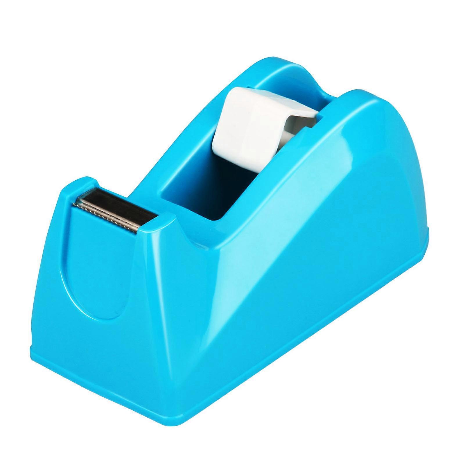 Desktop Transparent Cutter Size Adjustable Efficient Cutting Tape Dispenser Holder for Home and Office