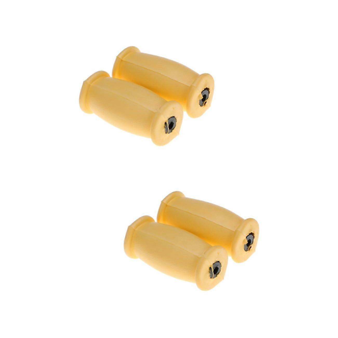 2 Pcs Crutch Grip Pads, Non-Slip Replacement Handle Grips for Elderly, Comfortable Nonslip Rubber Material