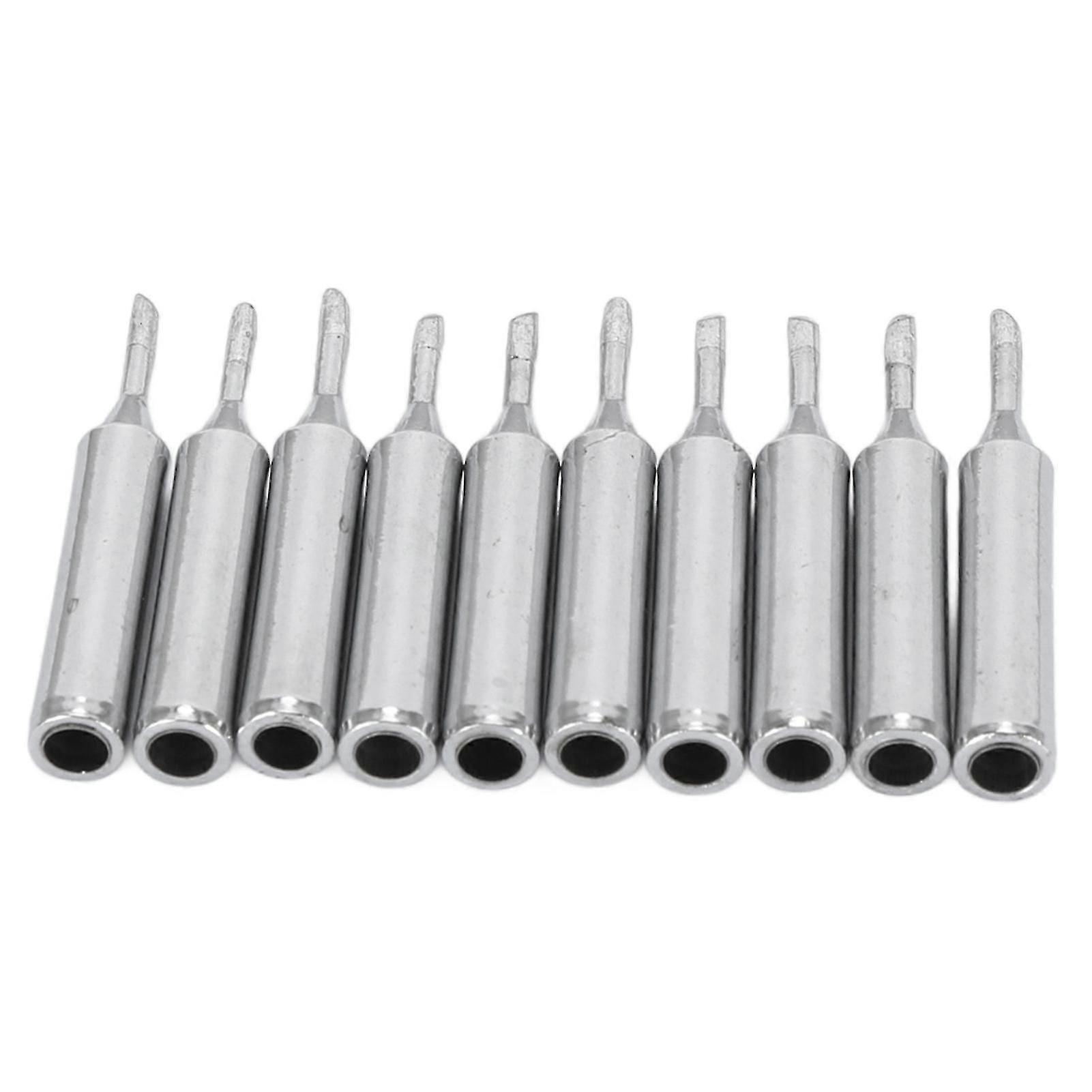 10PCS Set Solder Iron Welding Tips Accurate Multifunctional Thermal Solder Iron Replacement Tips