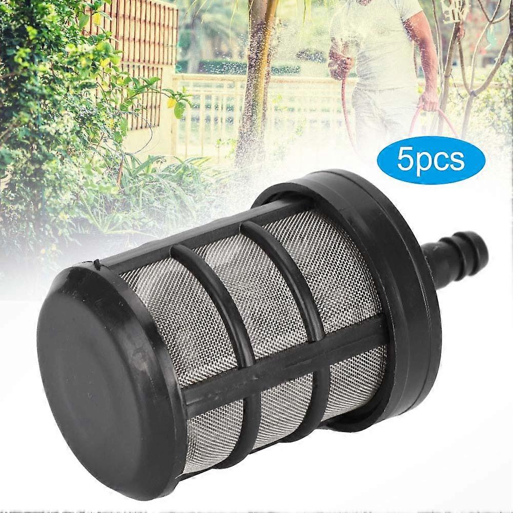 5Pcs Stainless Steel Double Layer Garden Pump Strainer Filter