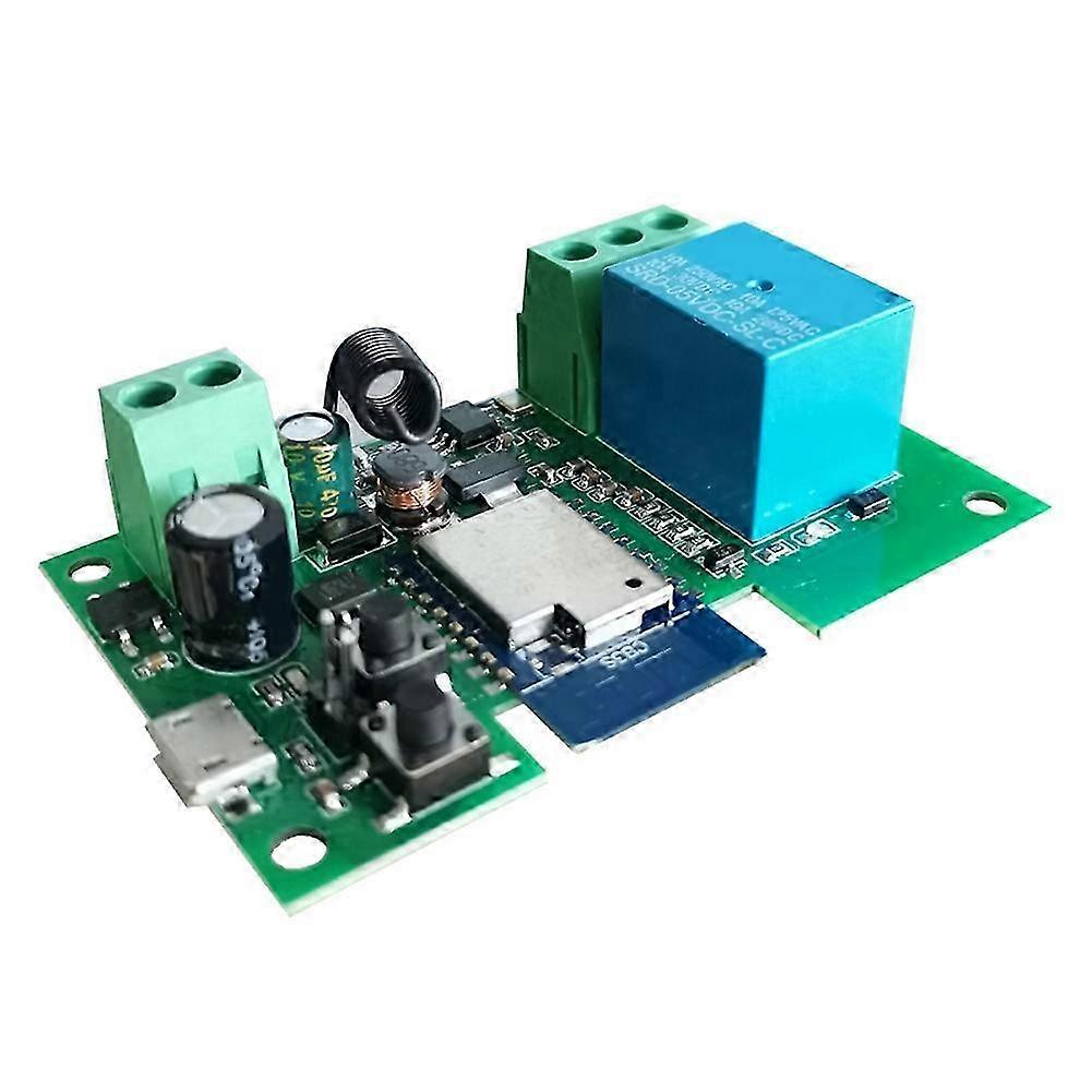 12V Wifi Relay Tuya Smart Life App Switch Module Remote-Timer Self-Locking Work with Google Home 2