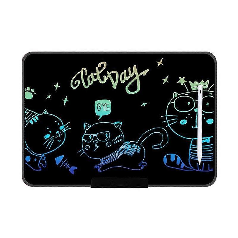 Prancheta de desenho do LCD das crianças 16 polegadas preto/escrita da cor