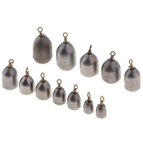 Heavy Duty Fishing Sinker Kit - Variert sett med jernvekter for bassfiskere