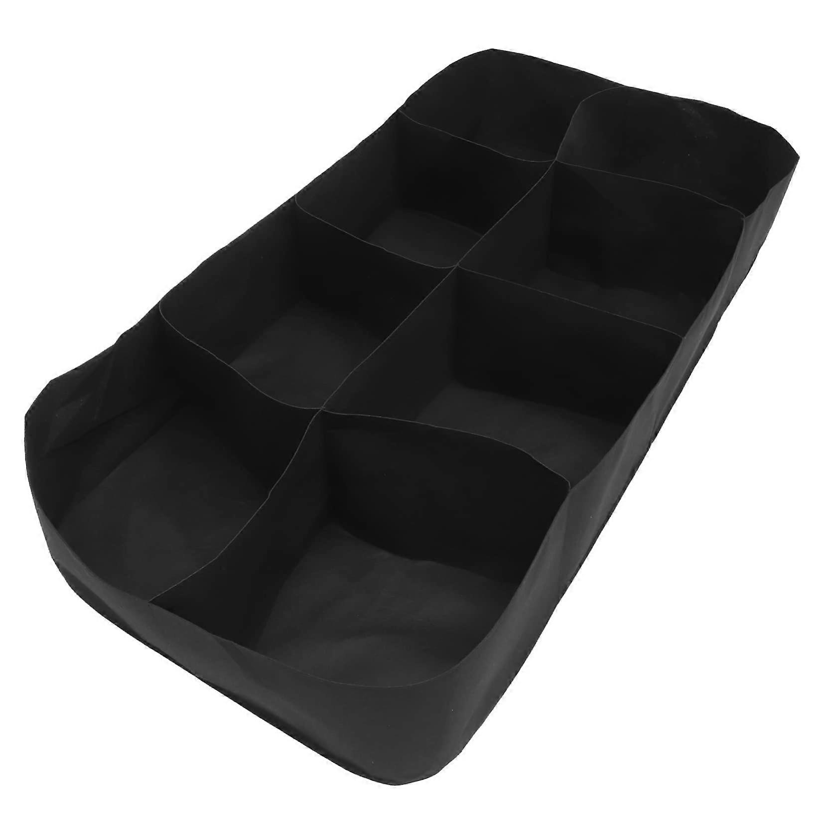 Rectangular Plant Grow Bags With Nonwoven Breathable Fabric, Compartment Design, Garden Use, Durable And Versatile