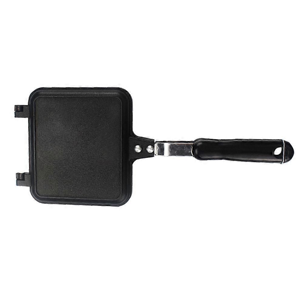 Padella antiaderente a doppia faccia, uso versatile per toast, hamburger e ricette a base di uova