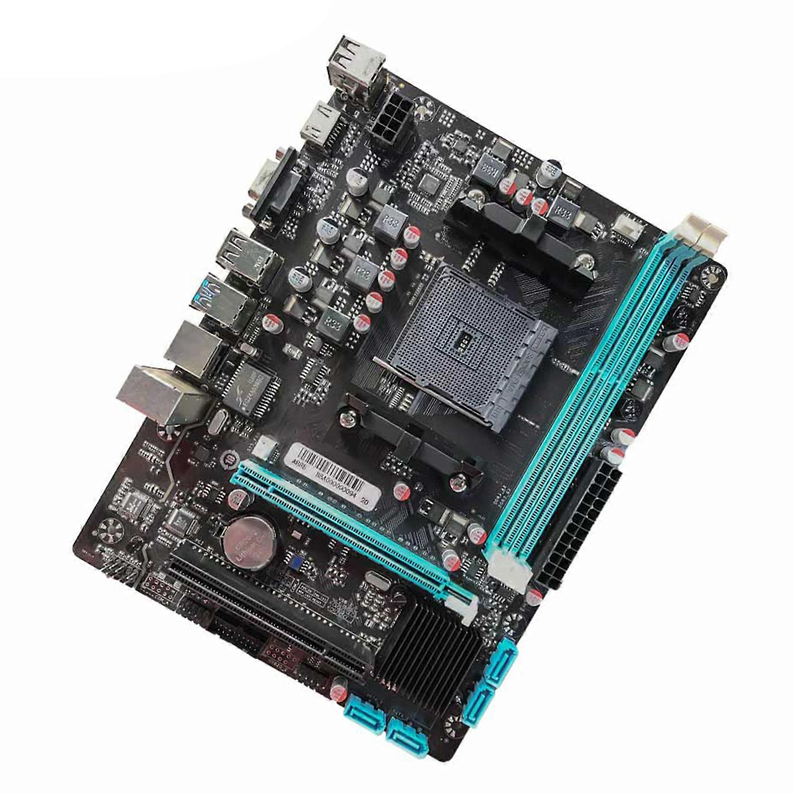 LGA904 Computer Motherboard Supports FM2 FM2+ CPUs Up to 16G 1600MHz RAM USB 3.0 SATA 3.0 Realtek 100Mbit High-Speed Transmission