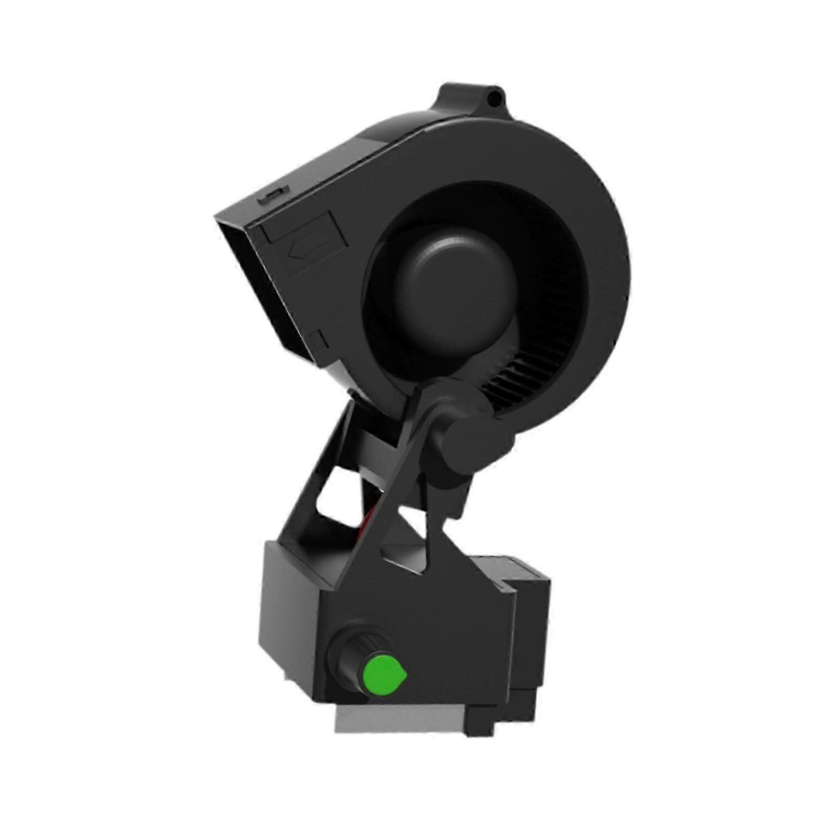 Battery Operated Blower with a Strong Brushless DC Motor for Use in Barbecuing, Camping, and Household Activities