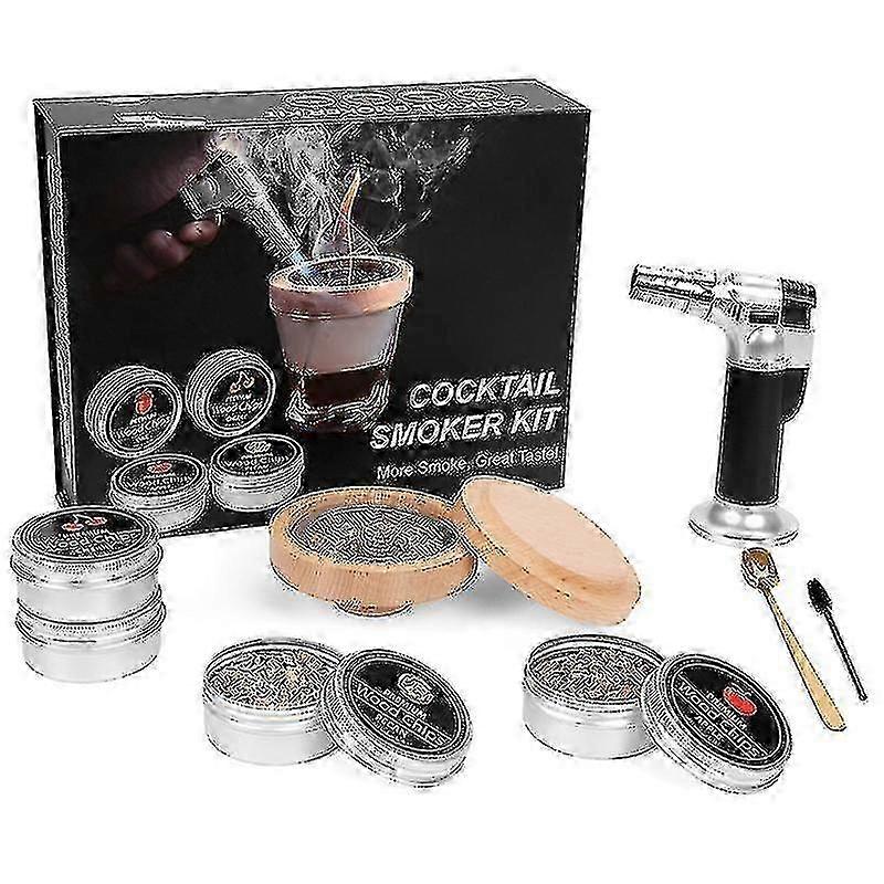 Cocktail Smoker Kit With Torch Old Fashioned Kit Drink Smoker Infuser Kit