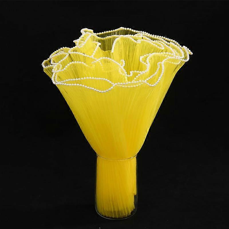 4m Handmade Pearl Edge Bouquet Roll Packaging Lace Paper Flower Wrapping Mesh Yarn Wave Yarn Mesh