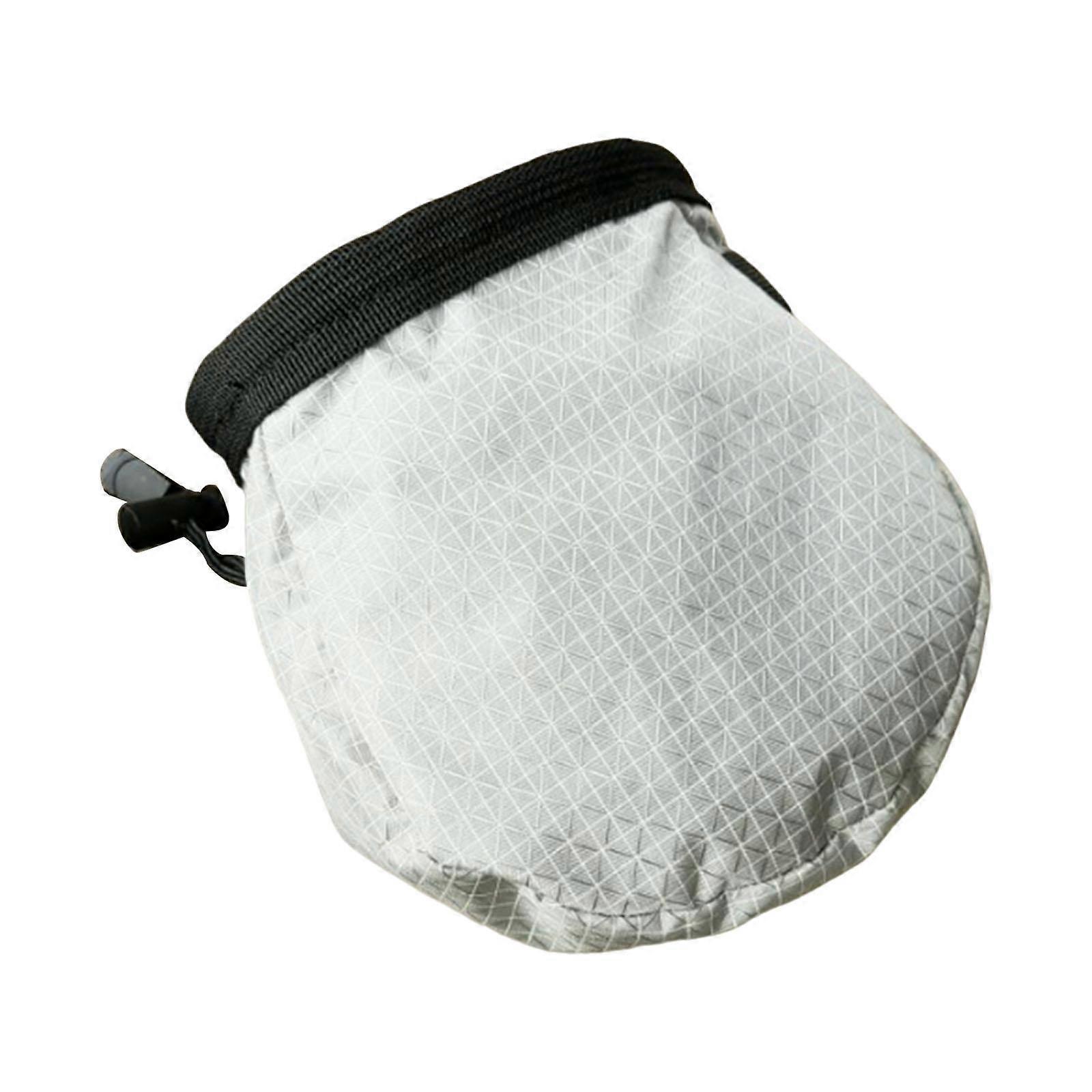 Climbing Chalk Bag Chalk Carrier Bag with Waist Belt Drawstring Closure Storage