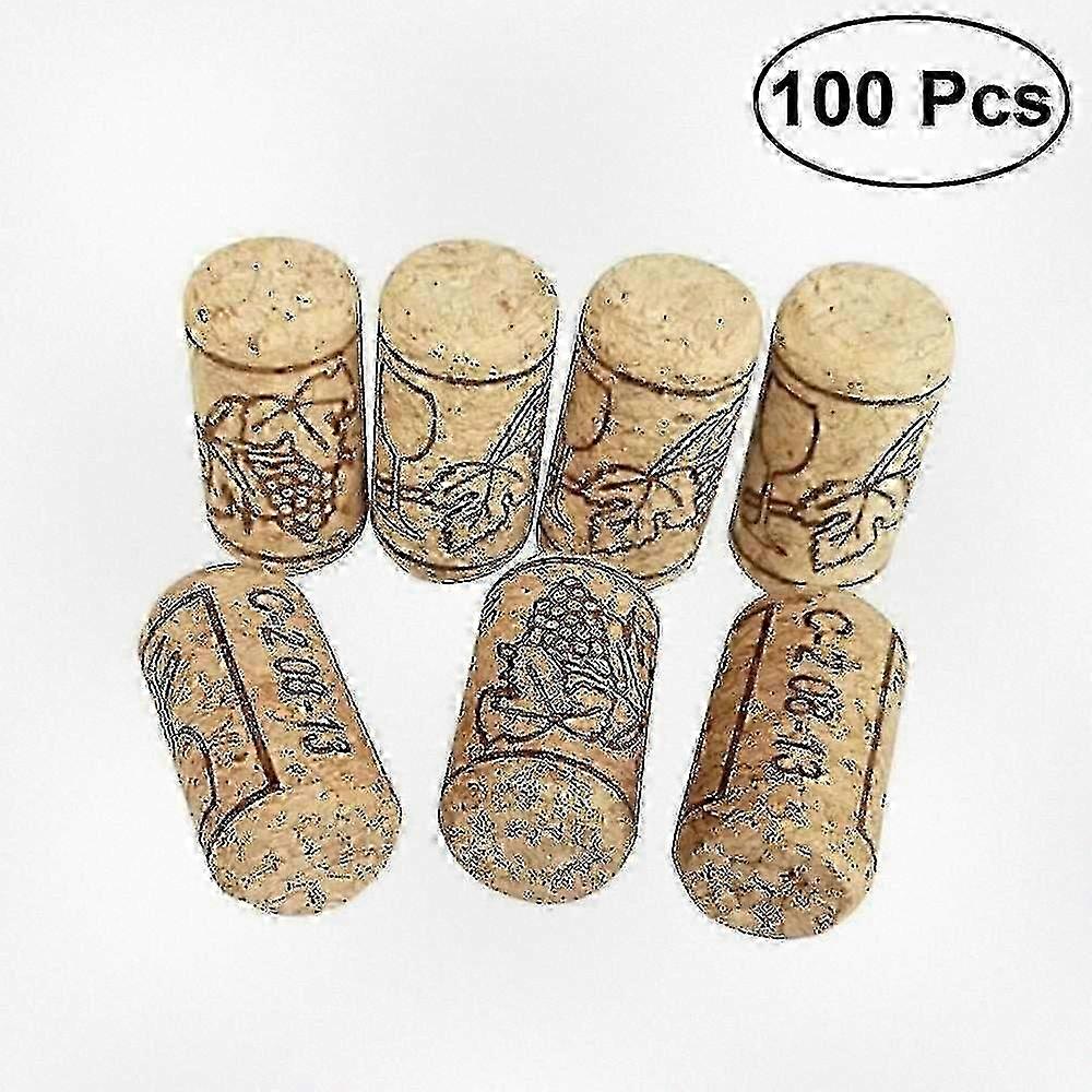 100pcs Reusable Wine Stoppers Portable Corks