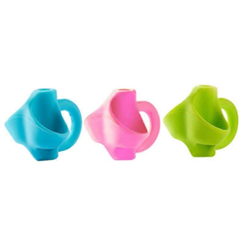 2025 Latest Model  3 Pcs Pen Hold Corrector Silicone Pen Grip Posture