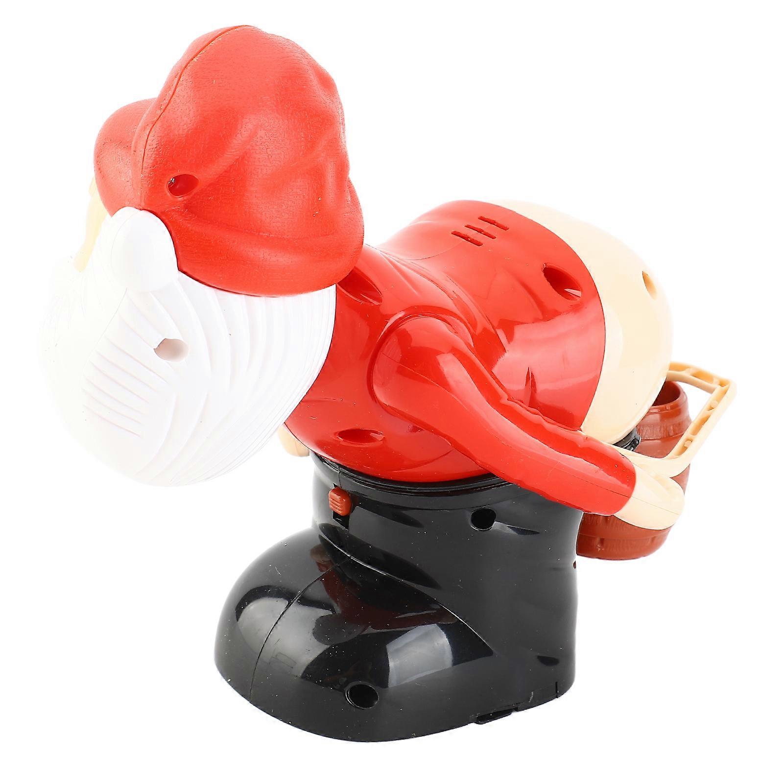 Xmas Bubble Machine Button Control Funny Bubble Maker for Festival Party Carnival Gathering