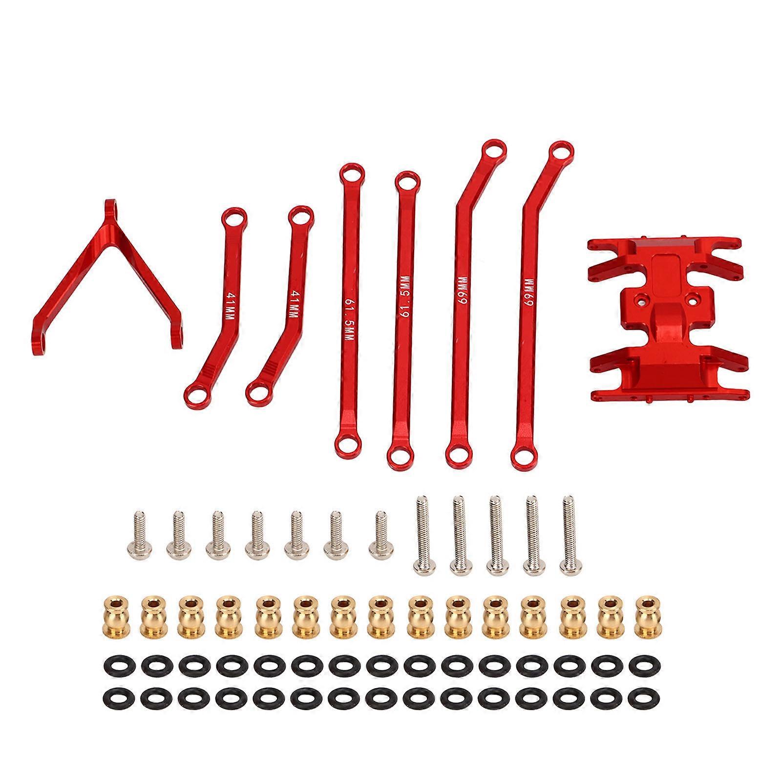RC Steering Tie Kit Linkage Pull Rod for Axial SCX24 1/24 Deadbolt AXI90081 B17 AXI00004 RC Car Upgrade Part