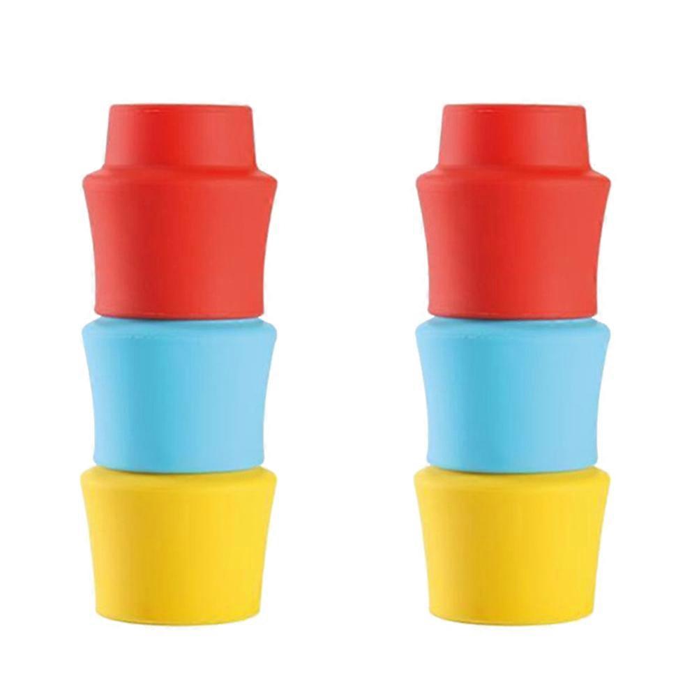 Dustproof Bottle Caps Silicone Sealing Plug for Home Use 6Pcs