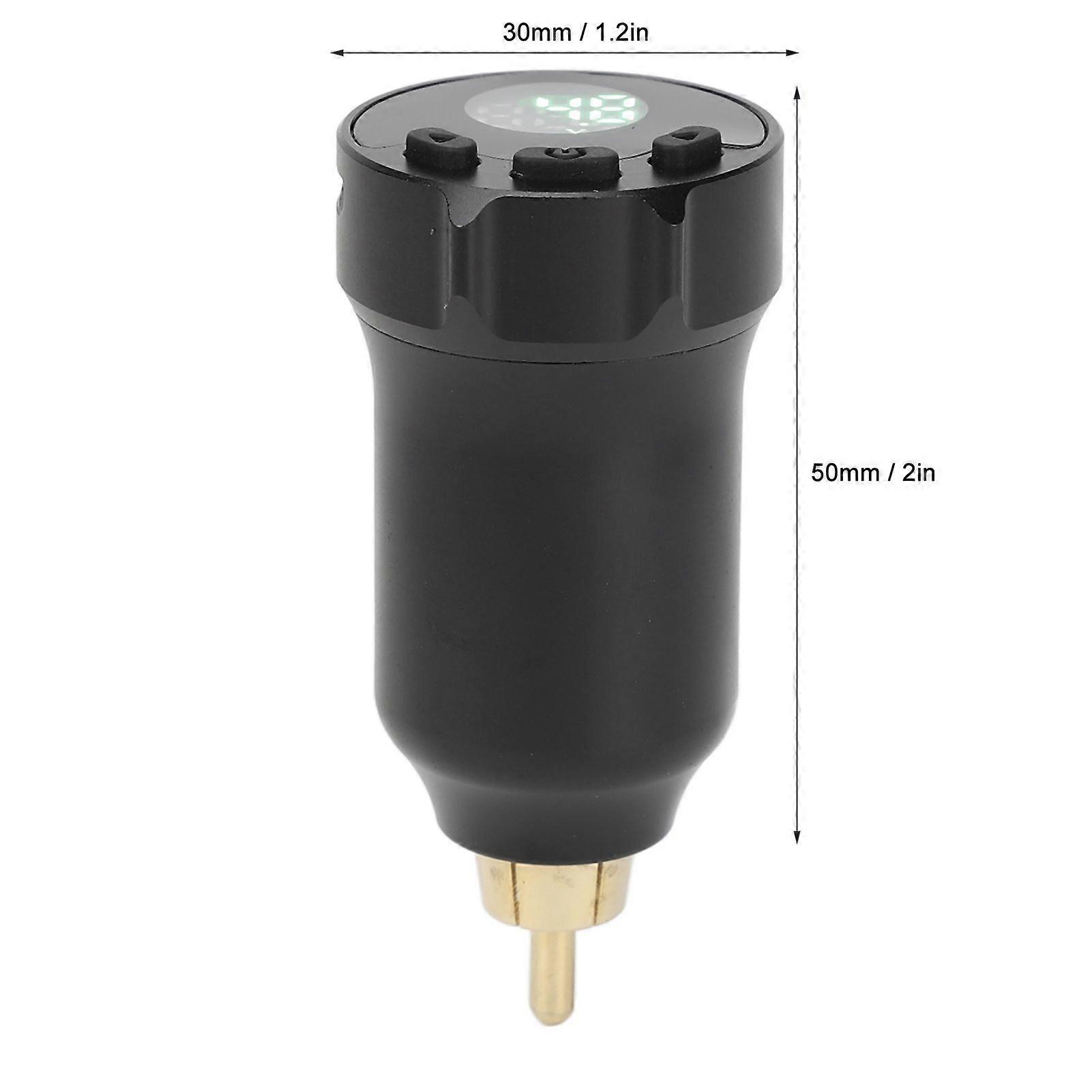 2025 Latest Model Wireless Tattoo Power Supply LCD Digital Display 412V Adjus...