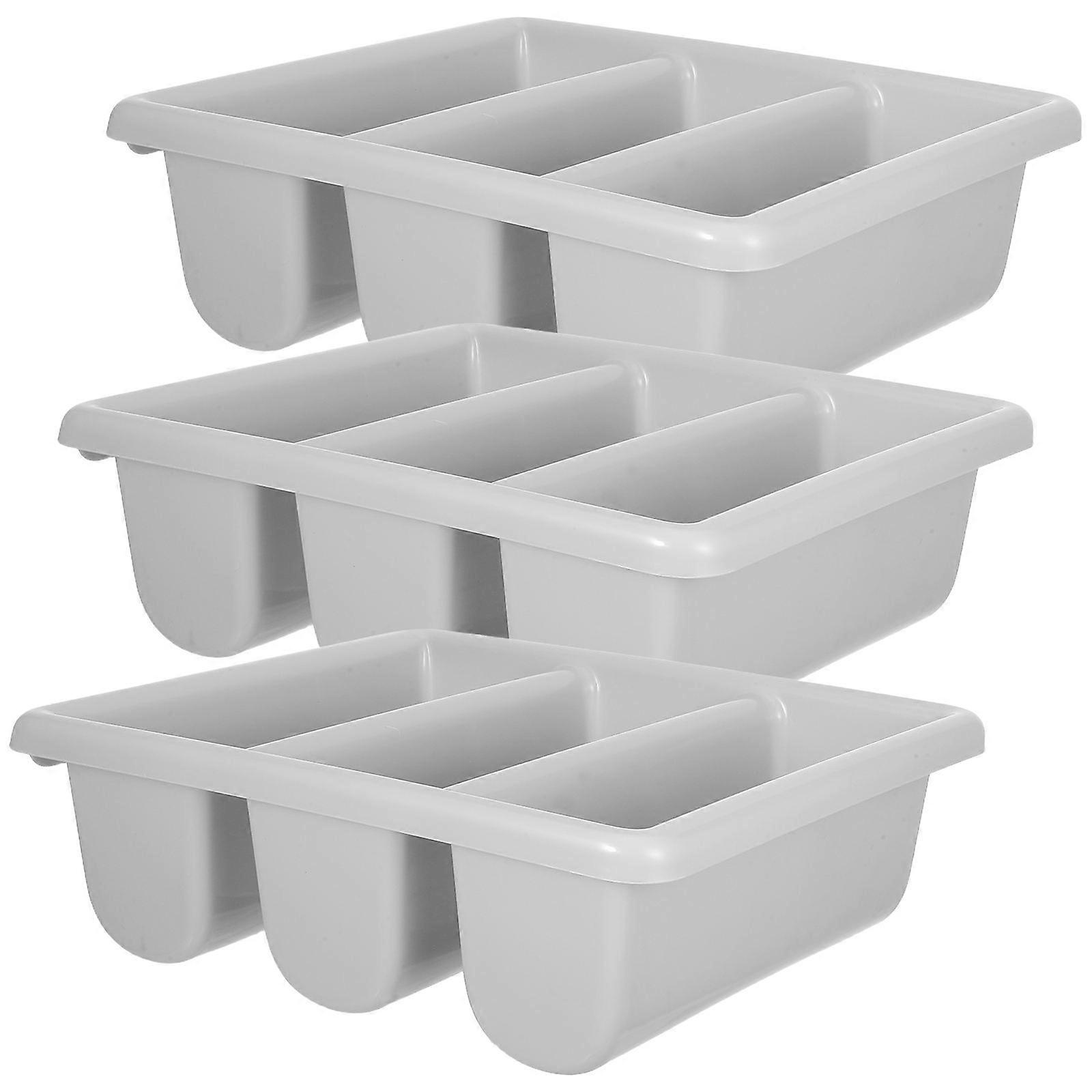 3pcs Multi Use Shoe Storage Organizer Rack for Entryway & Living Room – Space Saving, High Grade Grey Plastic Design for Easy Shoe Display and