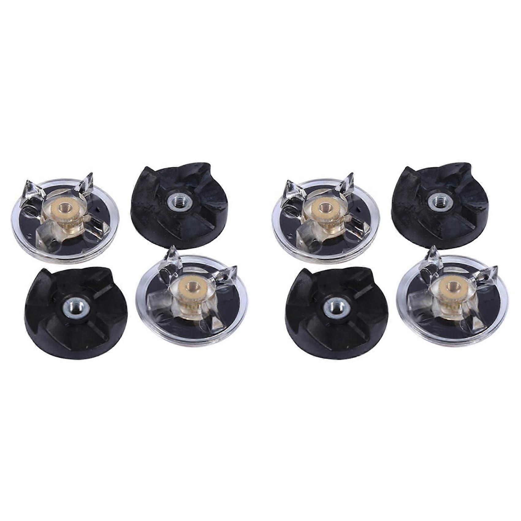 Replacement Gear Parts for Magic 250 W Juicer, Blender And Mixer - Includes 4 Base Gears And 4 Rubber Blades