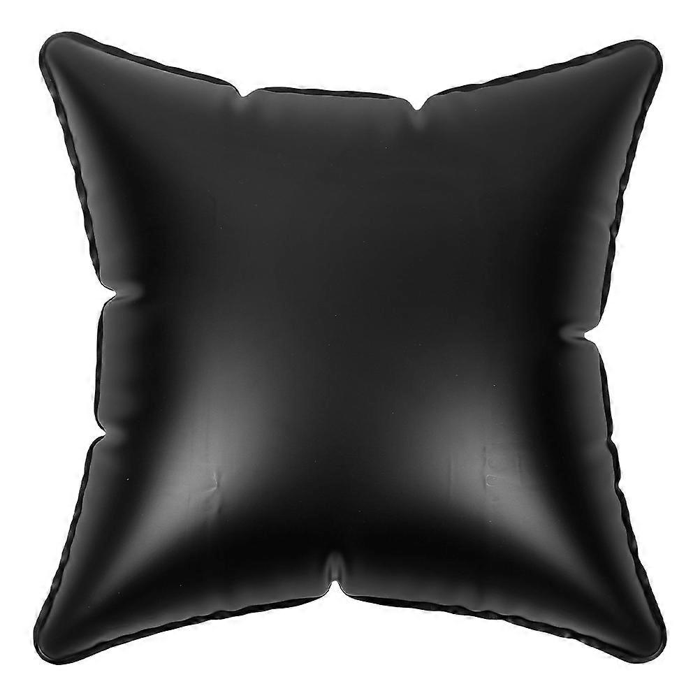Pillow Inserts Adjustable Height Inflatable Travel Pillow Black 50.00X50.00X30.00CM 1Pcs