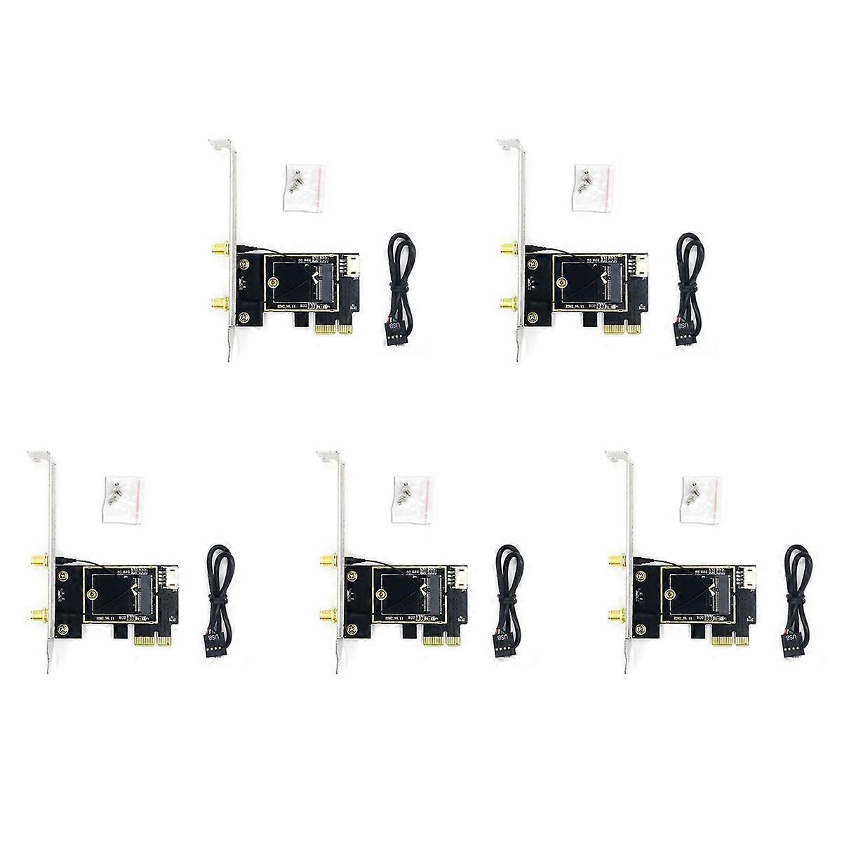 NGFF M.2 to PCIE PCIE Adapter Card Supports Wireless Network Card